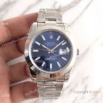 Rolex Datejust II Oyster Band SS Blue Dial Watch